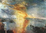 Joseph Mallord William Turner The Burning of the Houses of Parliament china oil painting artist